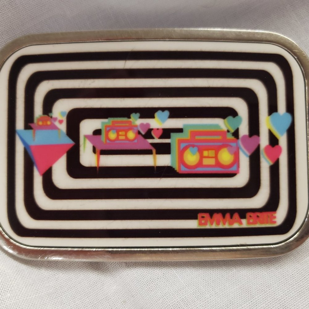 Vintage-Retro GTO Boom Box Party Belt Buckle